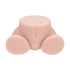 Xkin Bodyforms Vivica Lenore Dual Entry Vibrating Masturbator Beige
