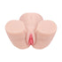 Xkin Bodyforms Vivica Lenore Dual Entry Vibrating Masturbator Beige