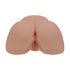 Xkin Bodyforms Lux Arden Dual Entry Vibrating Masturbator Tan