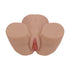 Xkin Bodyforms Lux Arden Dual Entry Vibrating Masturbator Tan