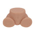 Xkin Bodyforms Lux Arden Dual Entry Vibrating Masturbator Tan