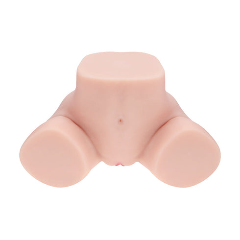 Xkin Bodyforms Elina Rosewood Dual Entry Vibrating Masturbator Beige