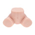 Xkin Bodyforms Elina Rosewood Dual Entry Vibrating Masturbator Beige