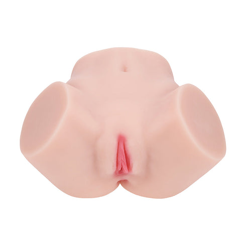 Xkin Bodyforms Ivy Lane Dual Entry Vibrating Masturbator Beige