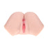 Xkin Bodyforms Bree Knox Dual Entry Vibrating Masturbator Beige