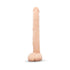 b-Vibe Bone 17 in. Deep-Insert Dildo with Realistic Balls and Suction Cup (view 3)