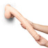 b-Vibe Bone 17 in. Deep-Insert Dildo with Realistic Balls and Suction Cup (view 9)