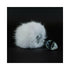 Crystal Delights Magnetic Bunny Tail Plug White (view 3)