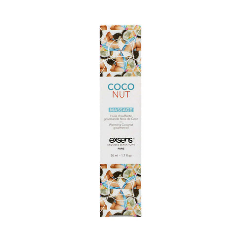 Exsens Warming Massage Oil Coconut 1.7 oz.