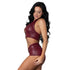 Lust Fetish Thalia Set with Halter Top, Cutouts & Detachable Belt