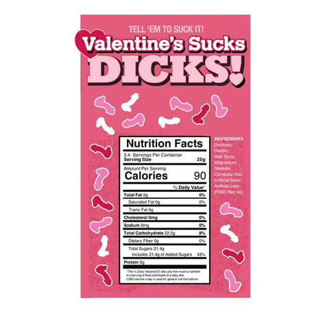 Valentine's Sucks Dicks 100-Pack Display