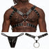 Male Power Leather Gemini Black OS