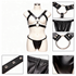 Male Power Leather Gemini Black OS