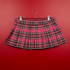 Rene Rofe Reform School Velcro Mini Skirt Costume Hot Pink
