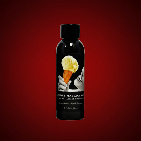 Earthly Body Edible Massage Oil Succulent Strawberry