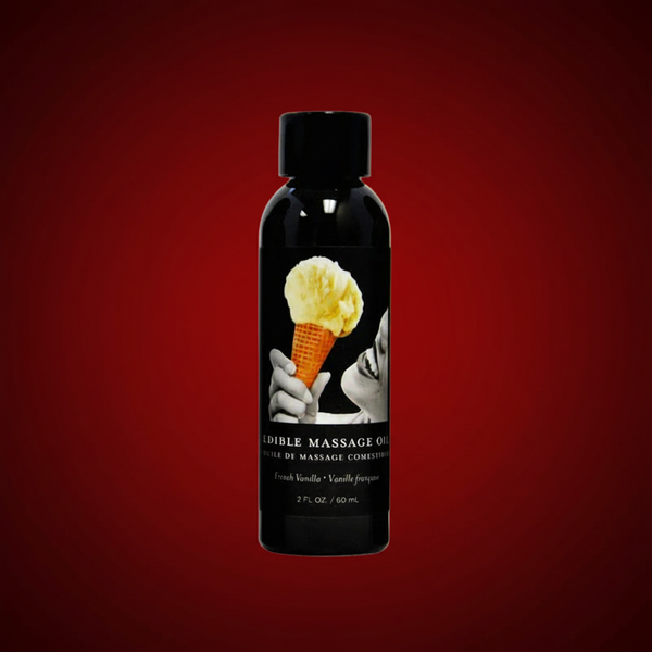 Earthly Body Edible Massage Oil Succulent Strawberry