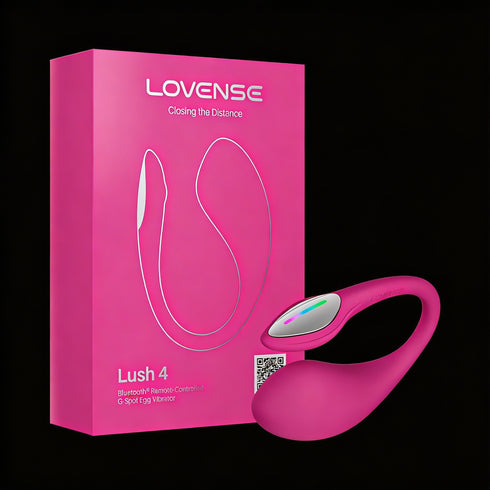 Lovense Lush 4 Bluetooth Remote-Controlled Egg Vibrator