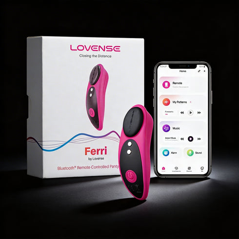 Lovense Ferri Bluetooth Remote-Controlled Panty Vibrator