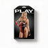 Fantasy Lingerie Play Wild Card 3-Piece Jester Costume Set Red