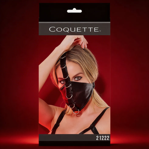 Darque Fetish Mask Black OS