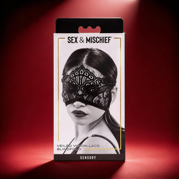 Sportsheets Sex & Mischief Veiled Vision Lace Blindfold