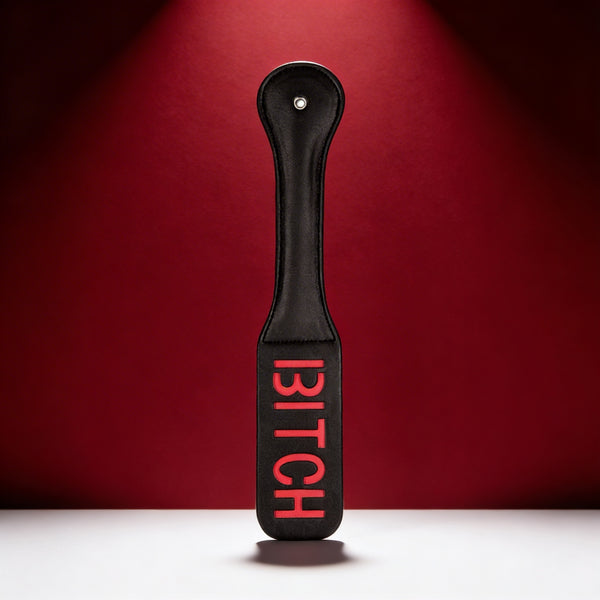 Ouch! 'Bitch' Paddle Black