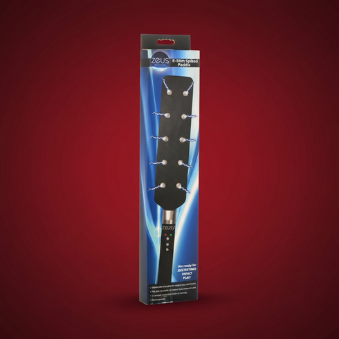 Zeus Electrosex E-Stim Spiked Paddle
