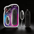 B Yours Silver Power Bullet Remote-Controlled Egg Vibrator Black