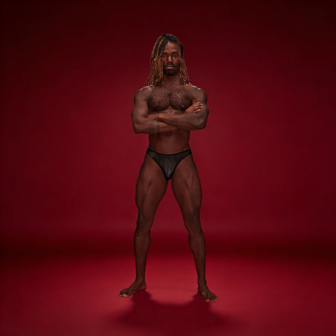 Male Power Barely There Moonshine Black