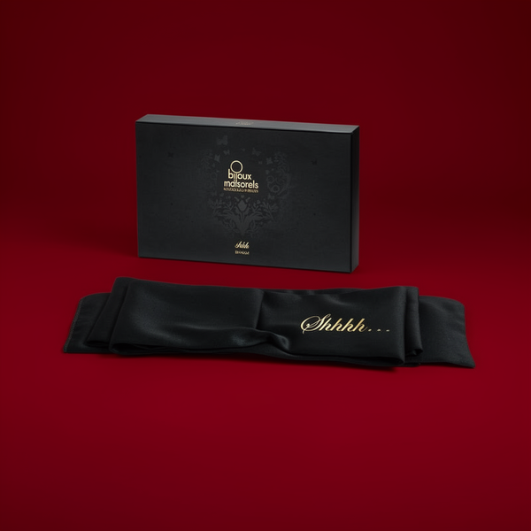 Bijoux Indiscrets Shhh Satin Blindfold