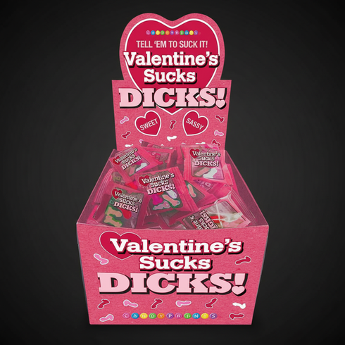 Valentine's Sucks Dicks 100-Pack Display