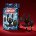 Atomic Vibrating Inflatable Plug Black