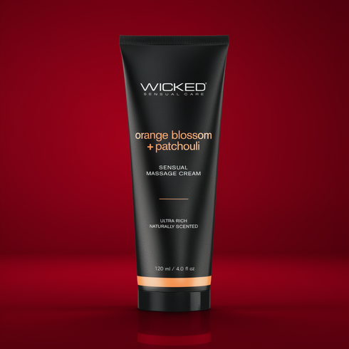 Wicked Orange Blossom + Patchouli Sensual Massage Cream 4 oz.