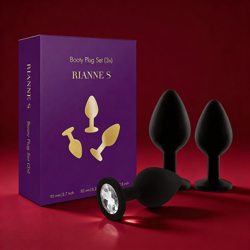 Rianne S 3-Piece Booty Plug Set