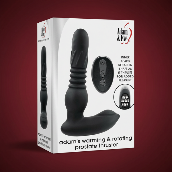 Adam & Eve Adam's Warming & Rotating Prostate Thruster