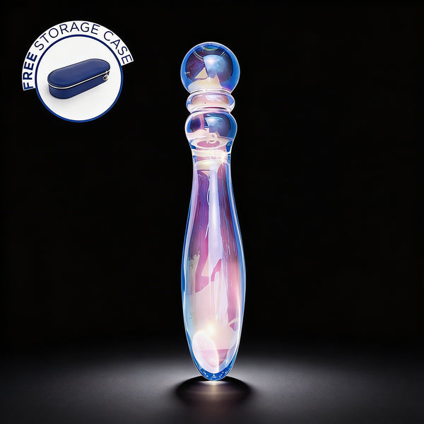 Biird Cecii Beaded Glass Dildo