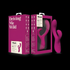 Blush Quinn Rabbit Vibrator Burgundy