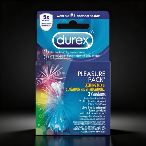 Durex Pleasure Pack (3 Pack)