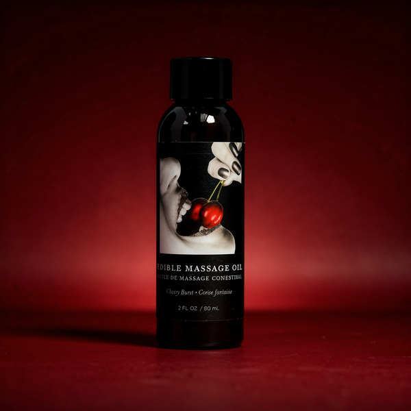 Earthly Body Edible Massage Oil Cherry 2oz