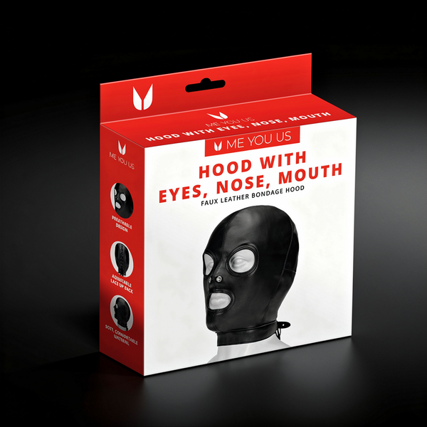 Me You Us Hood with Eyes Nose Mouth