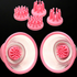 Size Matters 10X Rotating Silicone Nipple Suckers with 4 Attachments
