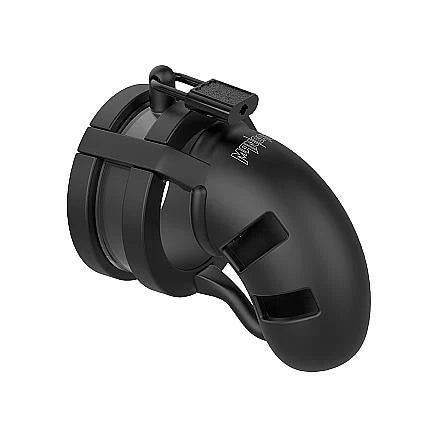 Shots ManCage Model 18 Adjustable 3.5 in. Silicone Ballsplitter Cock Cage