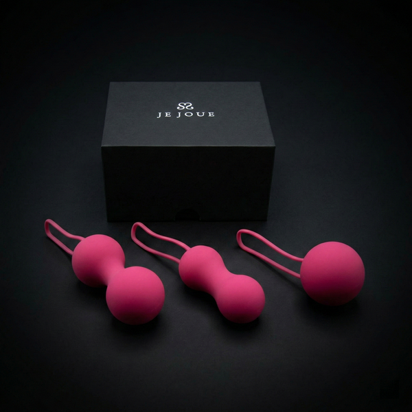 Je Joue Ami Silicone Kegel Set of 3 Fuchsia