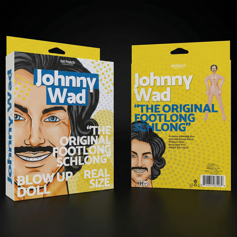 Johnny Wad Blow Up Doll with Large Penis