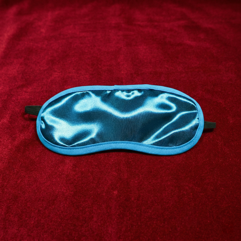 Satin Eye Mask Aqua