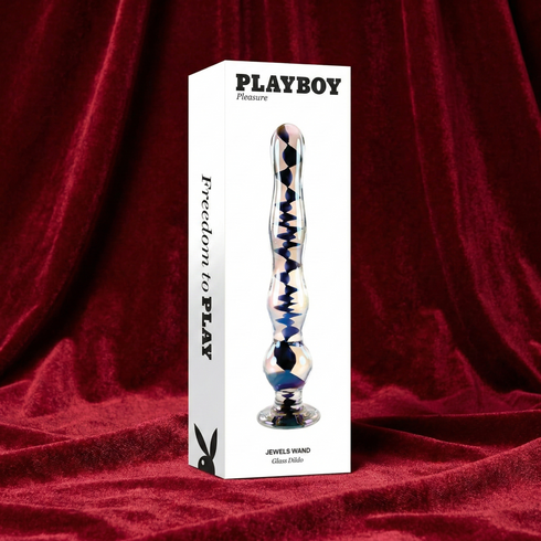 Playboy Jewels Wand Borosilicate Glass Iridescent