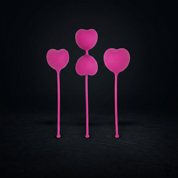 OhMiBod LoveLife Flex Kegel Exerciser 3-Piece Set Pink