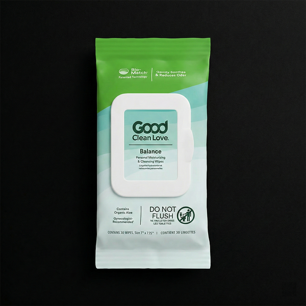 Good Clean Love Balance Personal Moisturizing & Cleansing Wipes 30 ct