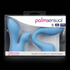 PalmPower PalmSensual Attachments 2-Piece Silicone Massager Heads Blue