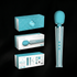 Le Wand All That Glimmers Petite Rechargeable Vibrating Massager Special Edition Set Light Blue